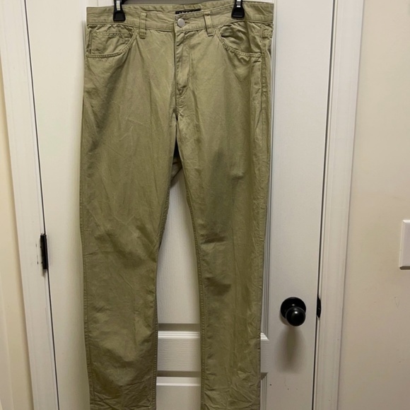 Theory Light Green Chino Pants - Picture 1 of 10
